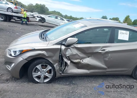 2016 Hyundai Elantra Value Edition from USA, damaged, VIN 5NPDH4AE3GH675303
